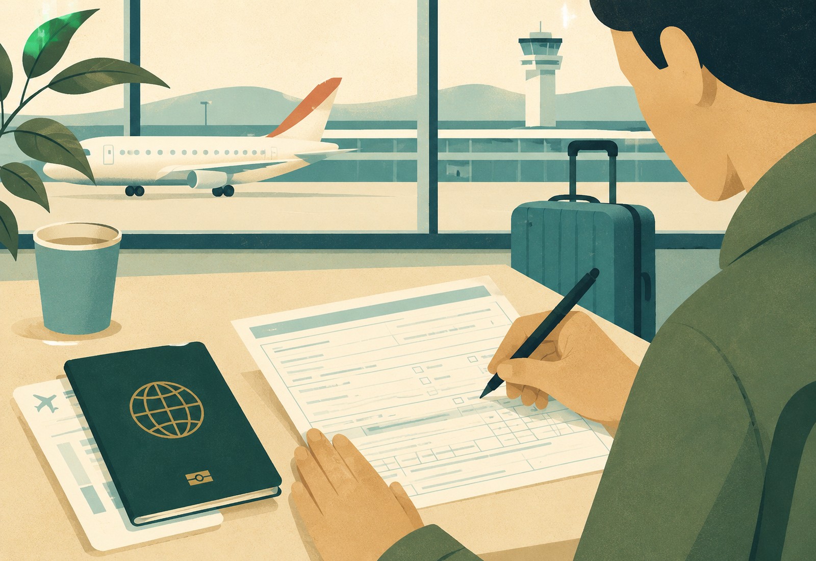 Arrival Card Helper visual